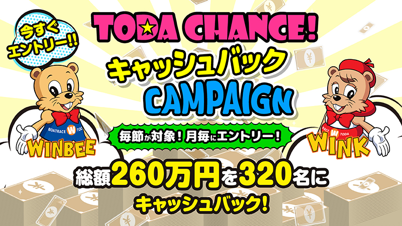 キャッシュバックキャンペーン