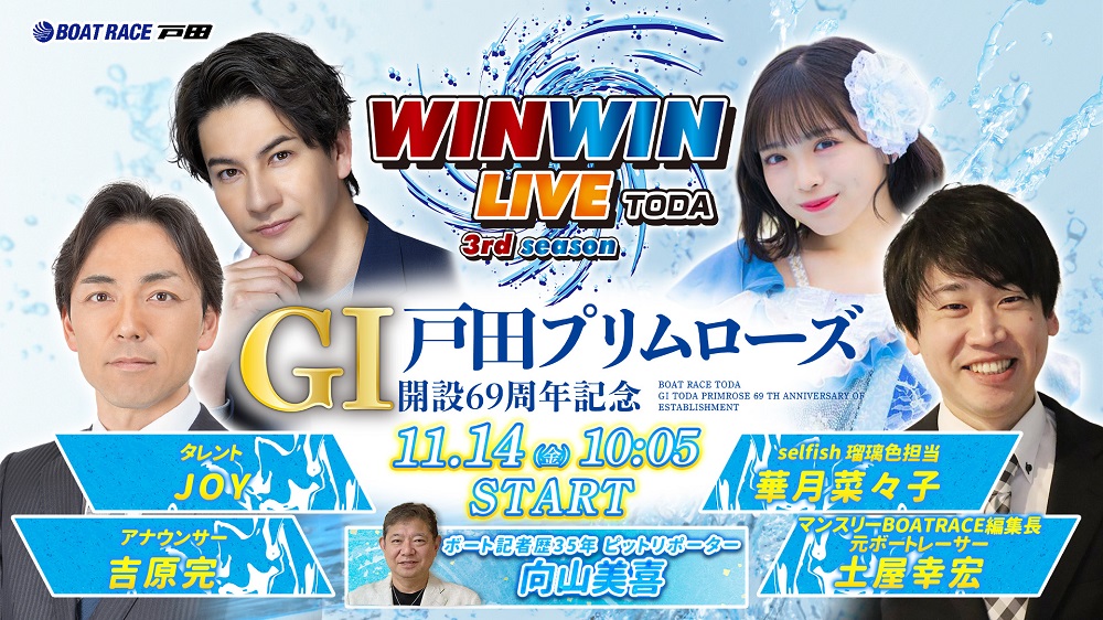 Youtube WINWINLIVE戸田