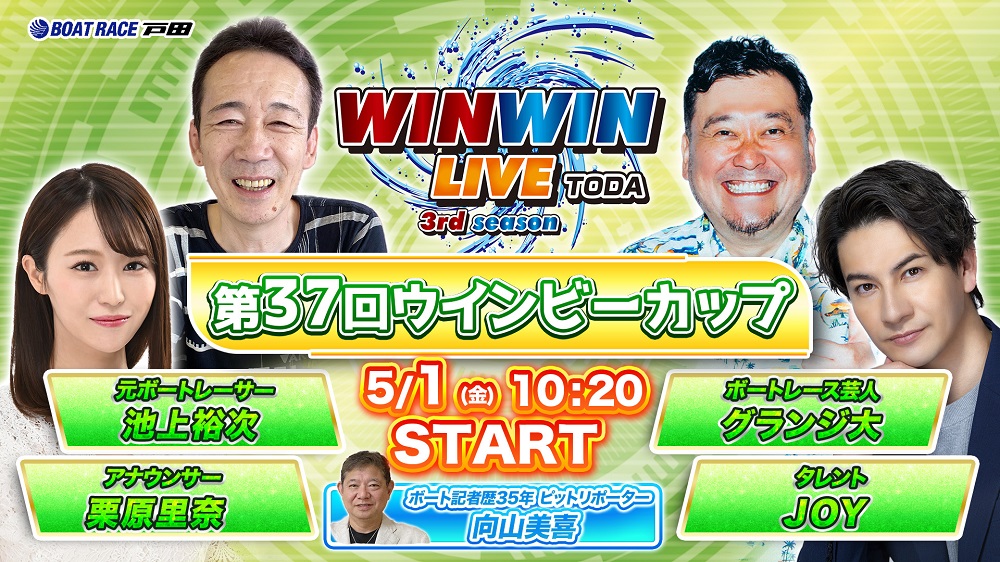 Youtube WINWINLIVE戸田
