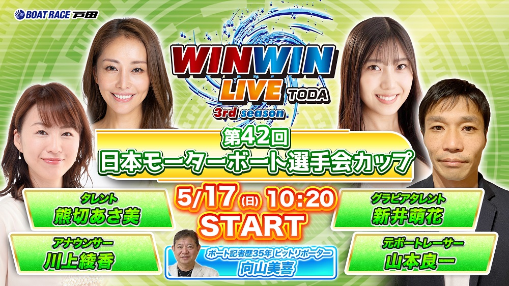 Youtube WINWINLIVE戸田
